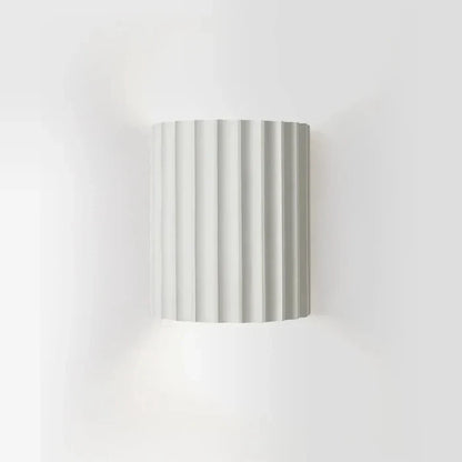 Modern wavy LED wall lamp, ideal for ambient home decor & office lighting.
