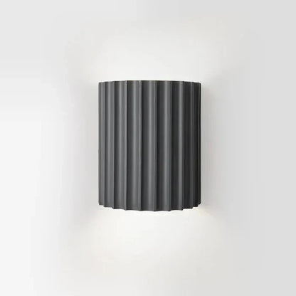 Sleek wavy LED wall lamp, a contemporary choice for modern interior design and decorative lighting.