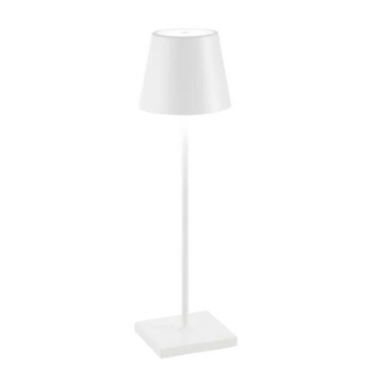 Rechargeable touch LED lamp, ideal for portable modern lighting solutions.