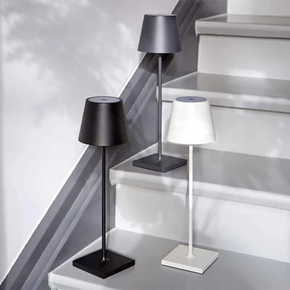 Modern wireless LED lamp, perfect for adding stylish light to any room.