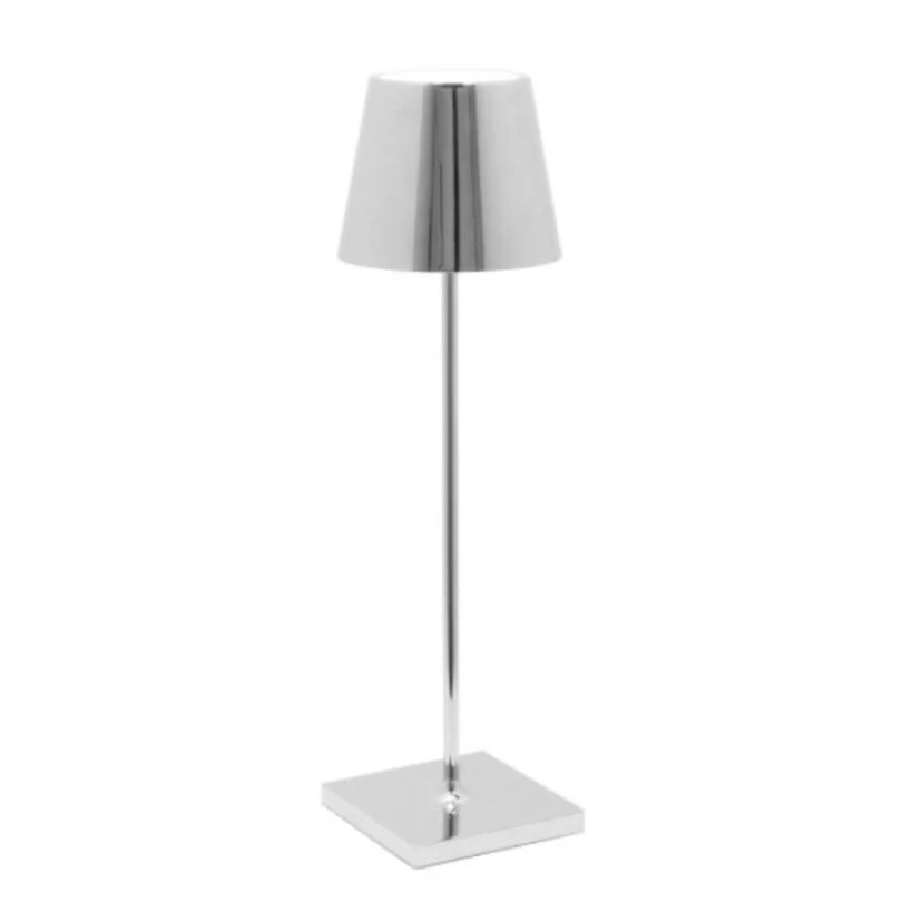Sleek portable LED touch lamp, perfect for modern home decor & mood lighting.