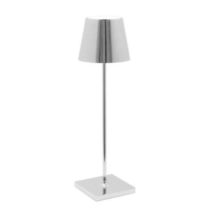 Sleek portable LED touch lamp, perfect for modern home decor & mood lighting.