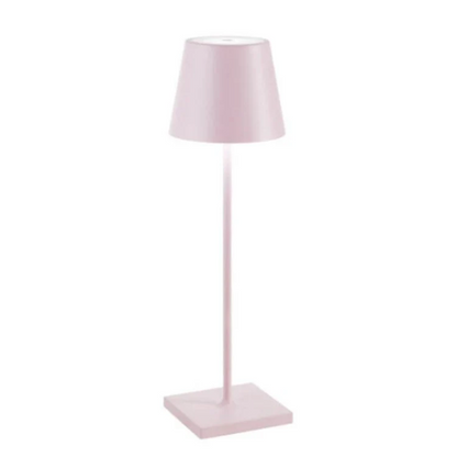 Wireless modern LED lamp for stylish home lighting. Portable & touch-sensitive.