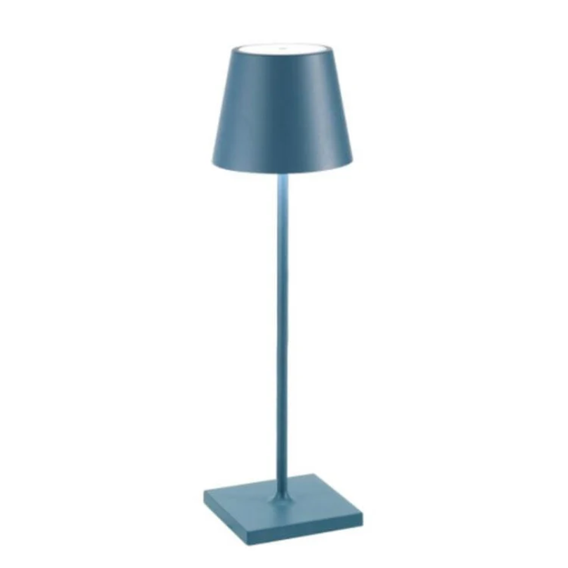 Minimalist touch LED lamp, great for modern desks & home decor.