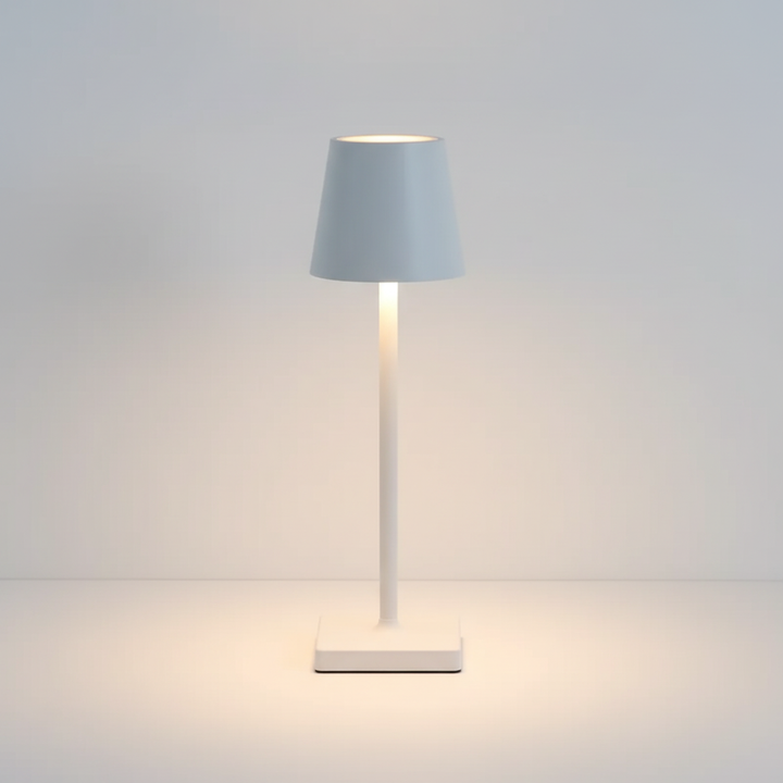 Sleek LightMagic wireless LED lamp with touch control, dimmable for versatile home decor.
