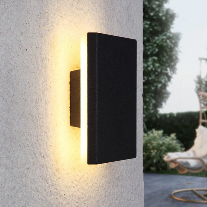 Zenith minimalist LED wall lamp, a chic choice for garden ambiance & hallway glow.