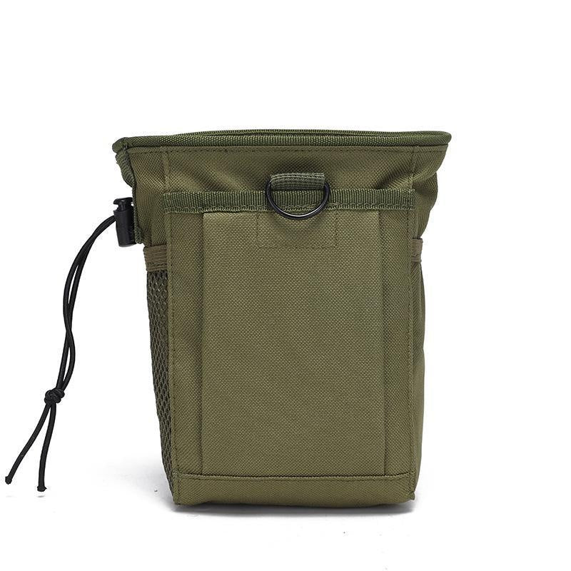 Rugged MOLLE dump pouch with reinforced stitching, built for demanding outdoor recreation activities.