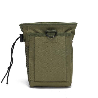 Rugged MOLLE dump pouch with reinforced stitching, built for demanding outdoor recreation activities.