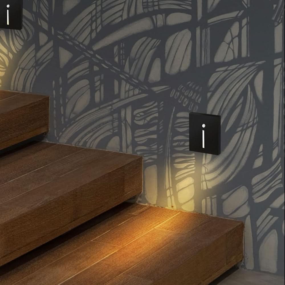 Motion sensor LED stair light for home safety. Auto-on illumination for dark hallways & stairs.