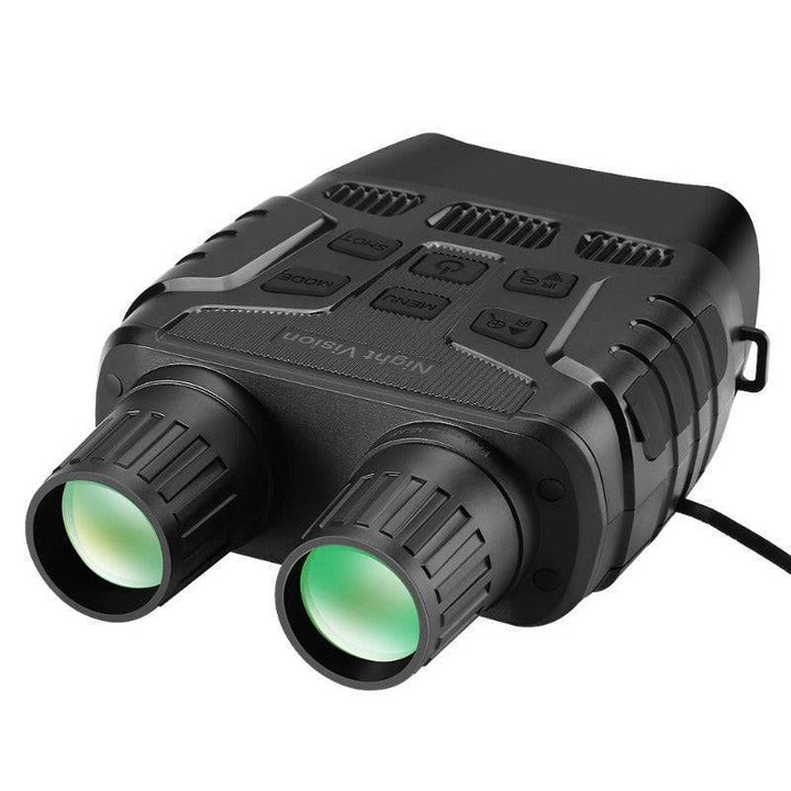 Night vision binoculars with digital zoom, 300M range, & recording for surveillance & hunting