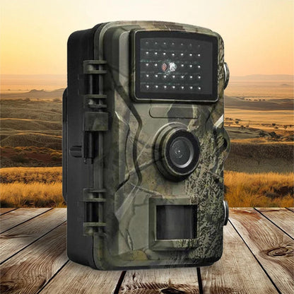 Night vision wildlife trail camera for outdoor animal monitoring. 1080p, motion-activated, weatherproof.