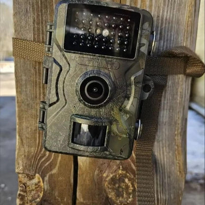 Unisex trail camera easily mounts to trees for discreet outdoor wildlife observation. Motion-activated security.