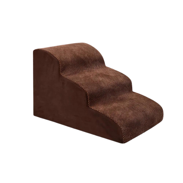 Stylish pet furniture: non-slip dog ramp & cat steps. Provides easy access for small & senior pets.
