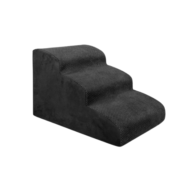 Durable dog ramp with non-slip surface. Provides safe & easy access for small dogs & senior canines.