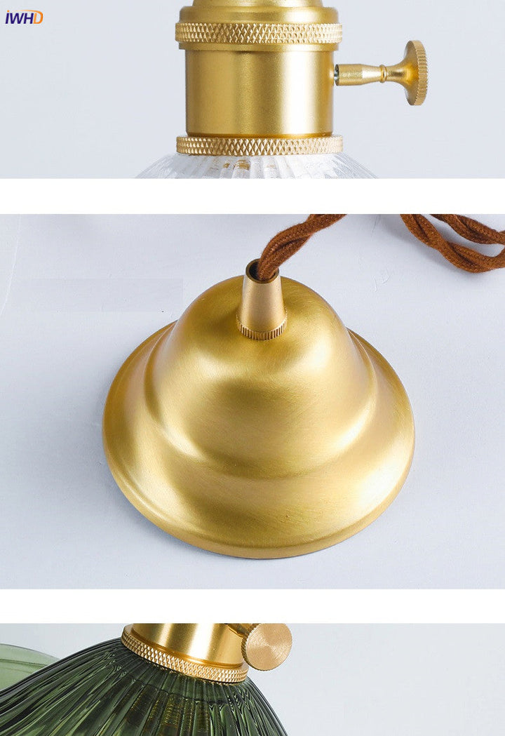 Sleek LED pendant lamp featuring smoky grey glass & copper, ideal for bar or dining area.