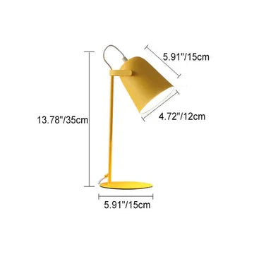 Chic Macaron Iron Table Lamp, a versatile Nordic desk or bedside lighting solution for modern homes.