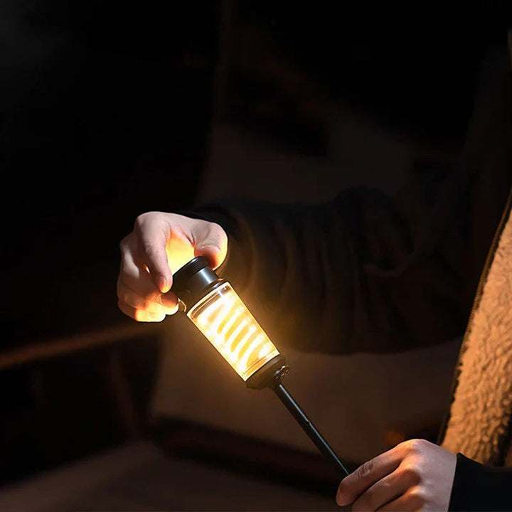 Rechargeable LED camp light: NovaBeam portable lantern for bright illumination during outdoor adventures & emergencies.