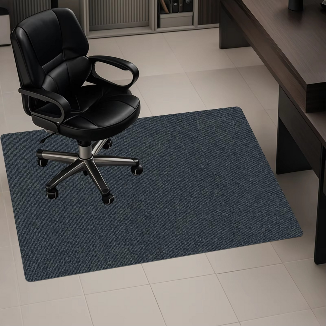Office chair mat for carpet & hard floors. Durable floor protector for home office and gaming chairs.