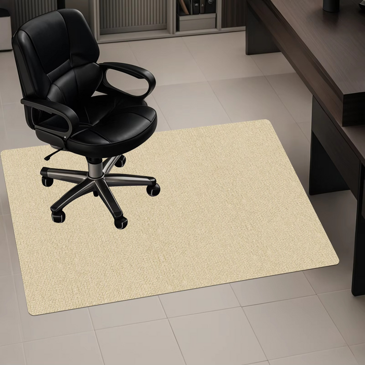 Office chair mat for carpet & hardwood. A durable floor protector that prevents scratches and wear.