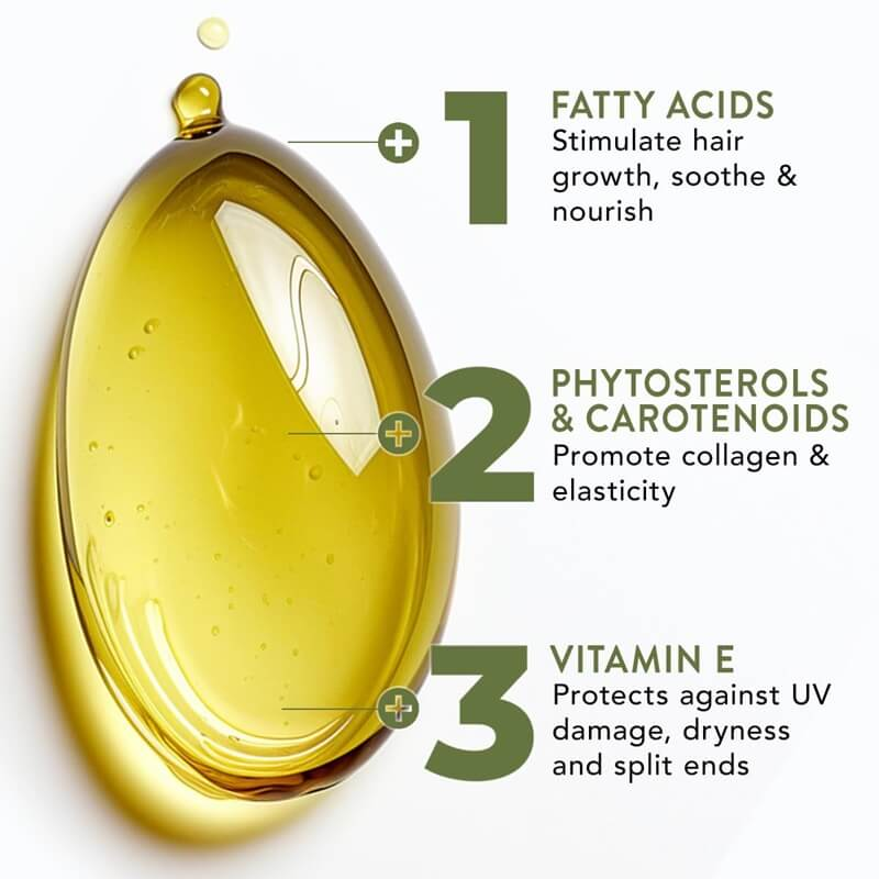 Raw Batana Oil, an organic solution for hair vitality. Boosts growth, reduces hair loss & restores damaged hair.