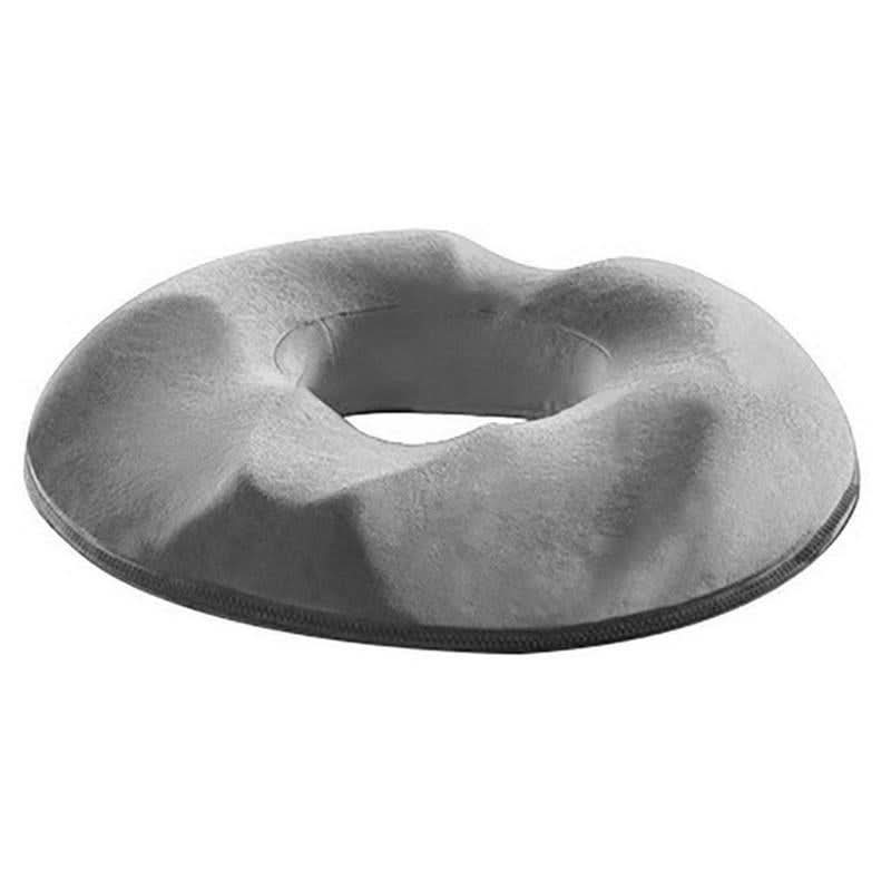 Portable memory foam cushion for car seats & wheelchairs, offers superior tailbone & back pain relief.