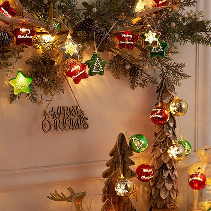 Camping and Christmas: IP55 waterproof LED globe string lights, multi-power for festive glow