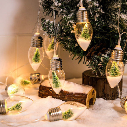 Decorative LED outdoor globe string lights, waterproof, suitable for camping and Christmas