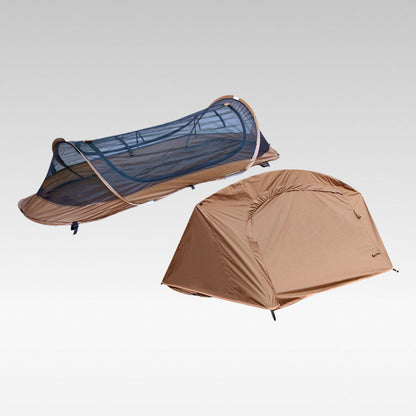 Comprehensive winter outdoor survival kit, perfect for camping, hiking, and emergency preparedness.