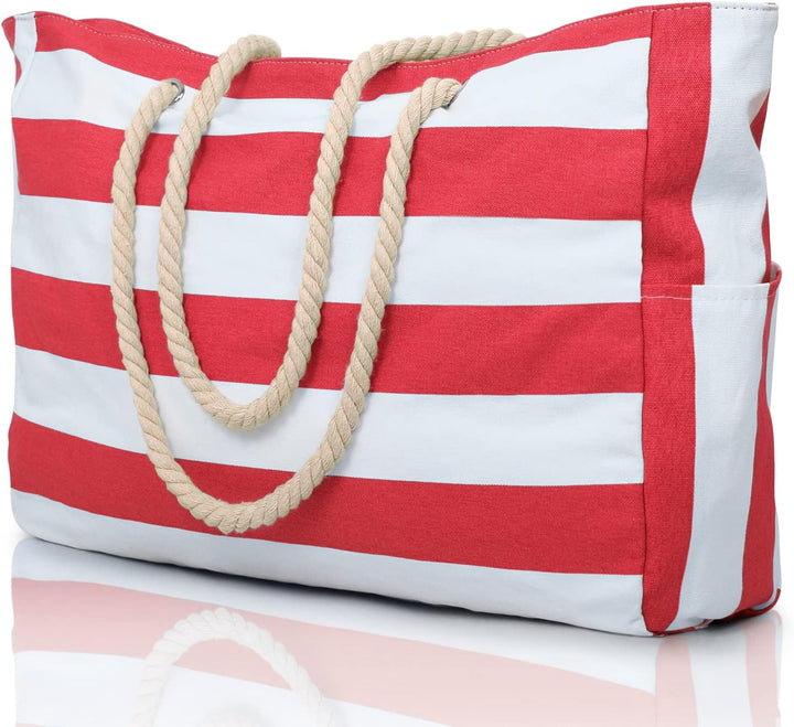 Spacious waterproof oversized women's tote, sandproof & durable for ultimate convenience.