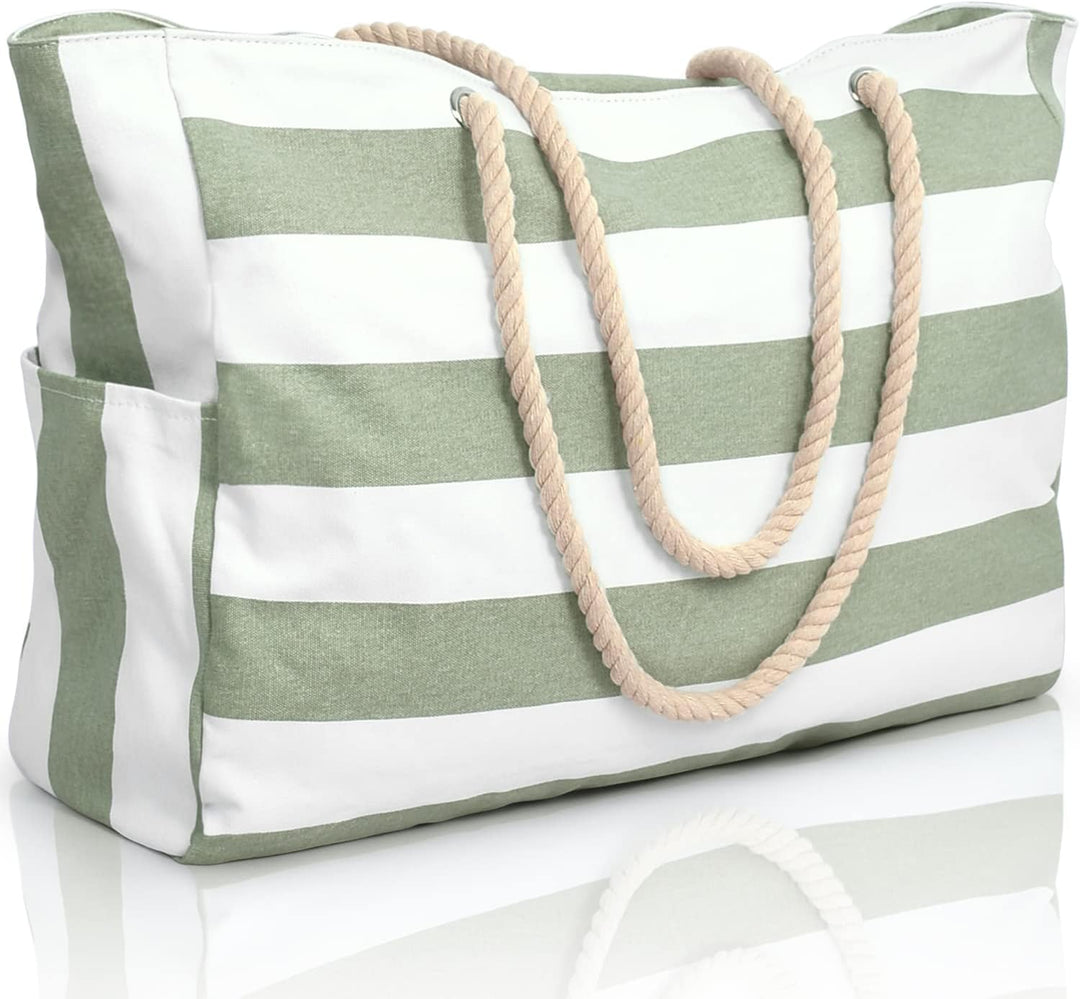 Practical oversized women's beach bag, waterproof, sandproof, and built for durability.