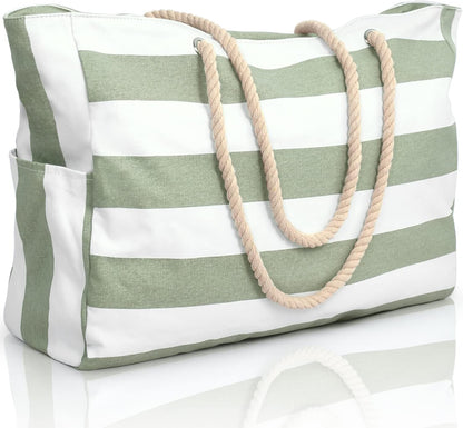 Practical oversized women's beach bag, waterproof, sandproof, and built for durability.