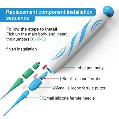 Auto skin tag remover kit on a clean surface, highlighting its components for painless & effective clear skin treatment.