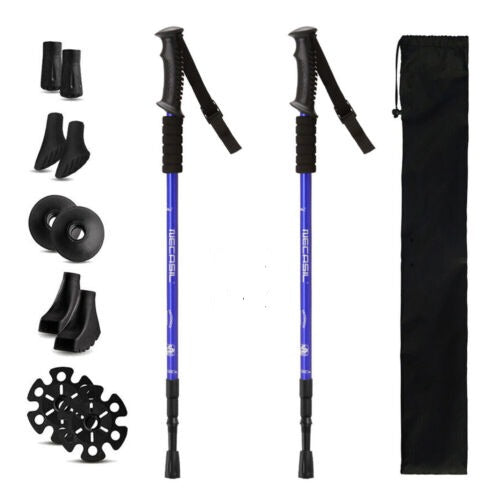 Lightweight and sturdy hiking sticks, a reliable walking aid for trails