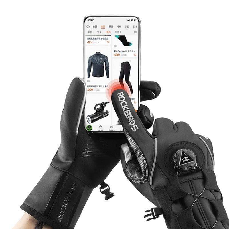 Unisex water repellent cycling gloves for outdoor sports, ideal bike gear and bicycle accessories