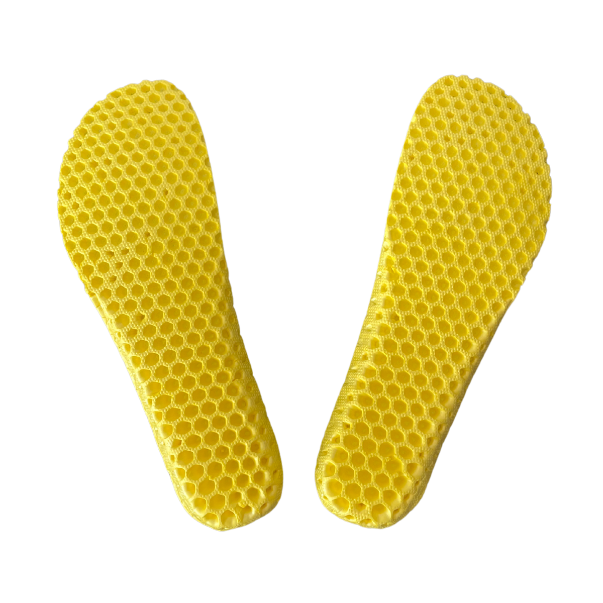 Pair of black unisex barefoot shoe performance insoles for running comfort and support.