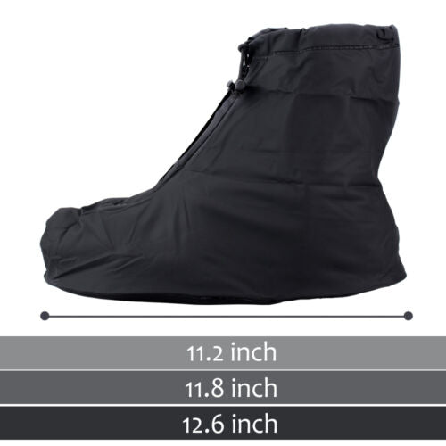 Close-up of anti-slip sole on reusable shoe cover, ideal for outdoor use.