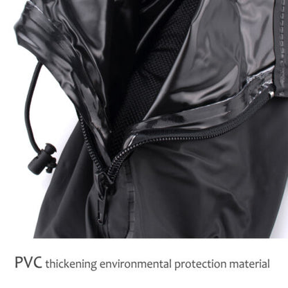 Unisex protective shoe covers in a vibrant color, perfect for muddy conditions.
