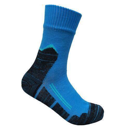 Breathable waterproof socks, black, essential footwear for winter sports.