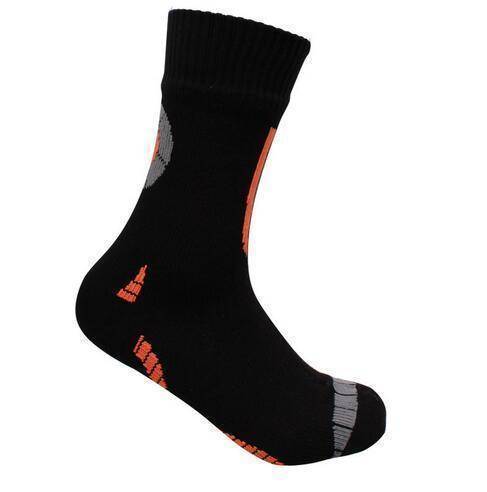 Technical waterproof breathable socks for hiking, trekking, and outdoor activities.