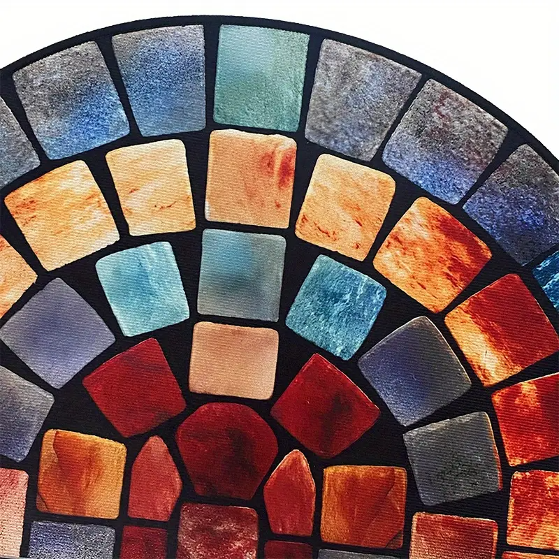 Vibrant Palazzo mosaic doormat, a durable and non-slip mat for entryways, adding a touch of style to your home.