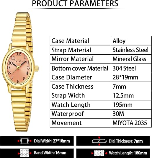 Versatile petite women's watch for everyday or special occasions, an elegant stainless steel analog style.