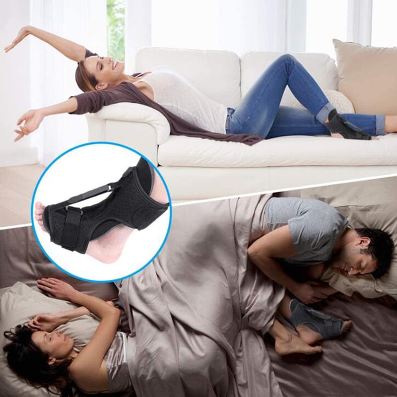 Orthotic Plantar Fasciitis Night Splint for comprehensive heel & foot pain relief. Medical device for arch support.