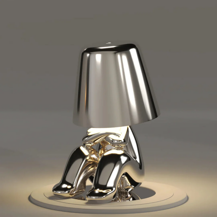 LumoPals playful LED lamp, dimmable, provides soft, decorative lighting.