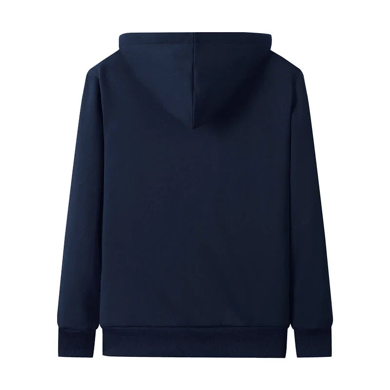 Oversized plus-size women's hooded winter jacket. Cozy fleece coat for warmth and comfort.