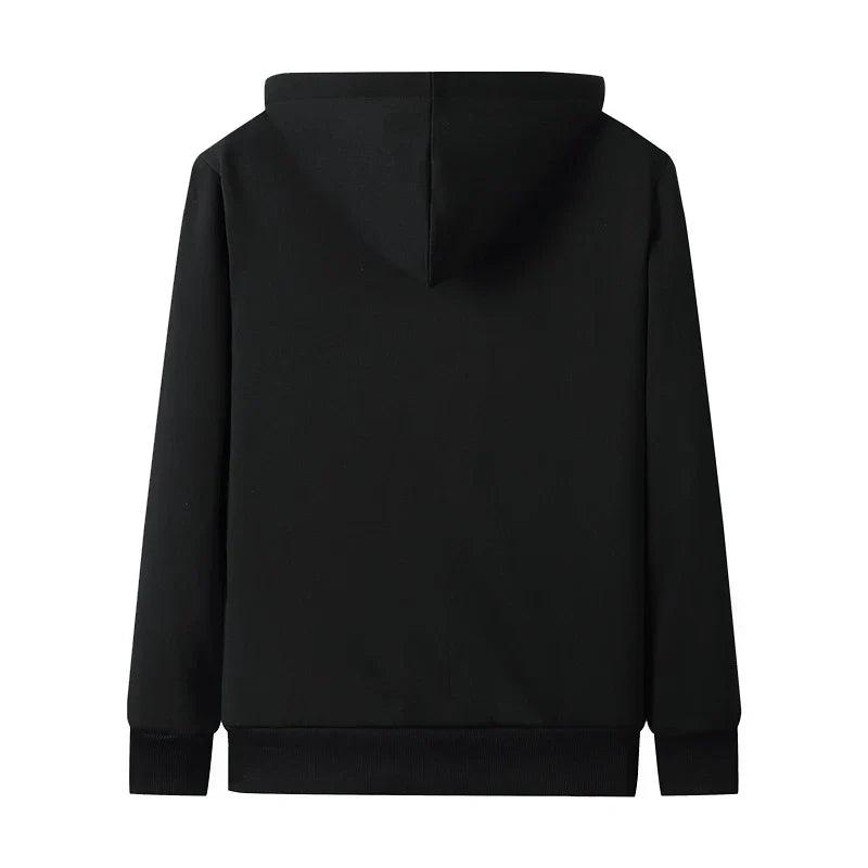 Warm plus-size women's hooded winter jacket. Fleece lining offers cozy protection against cold weather.