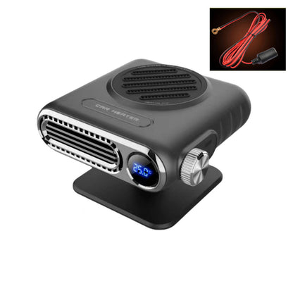 Efficient portable car defroster for front windshield, enhances winter driving safety