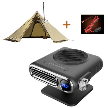 Portable car heater for cold weather, a reliable solution for instant warmth and defrost