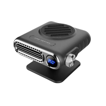 Compact car heater with handle, 24V, easy to move and position for optimal warming