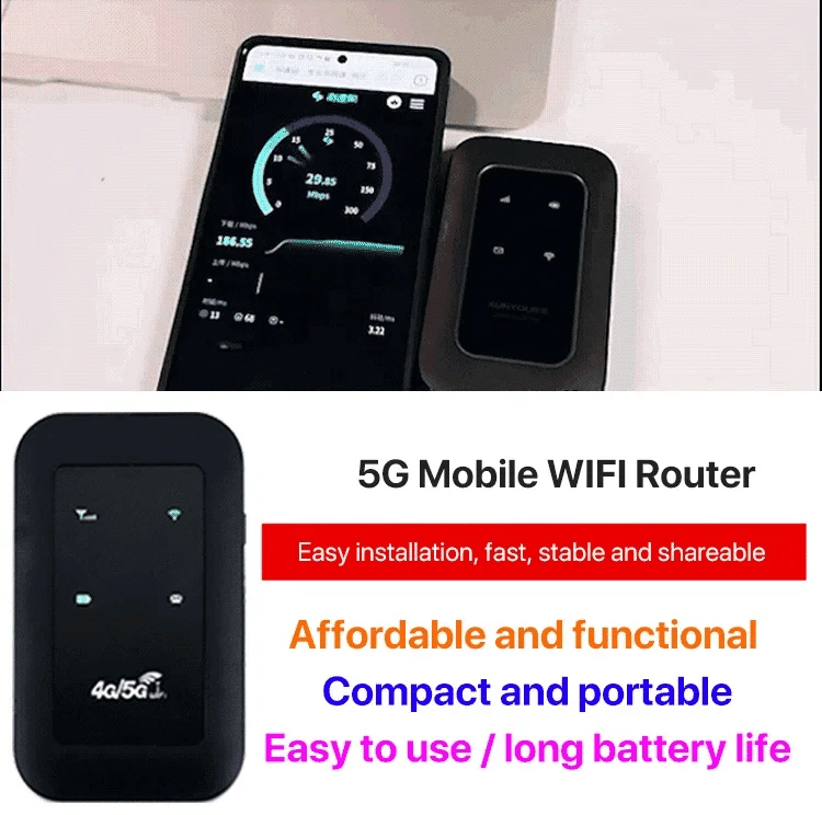 Essential internet solution: a portable 5G mobile hotspot for seamless global connectivity & fast wireless internet access.