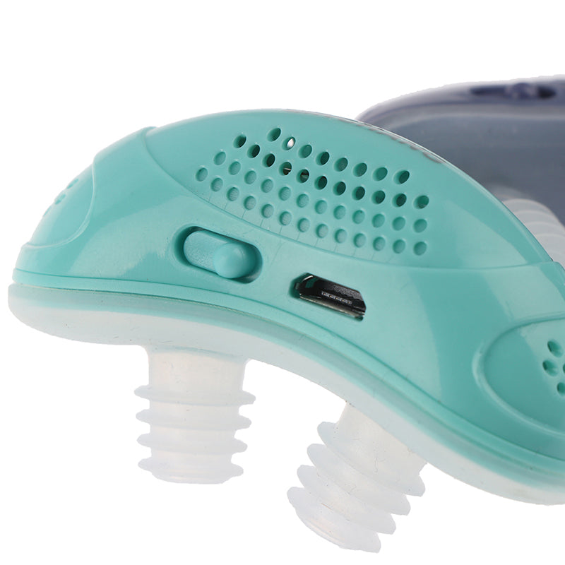 Simple nasal sleep aid device offers snoring relief & comfortable breathing support for all night.